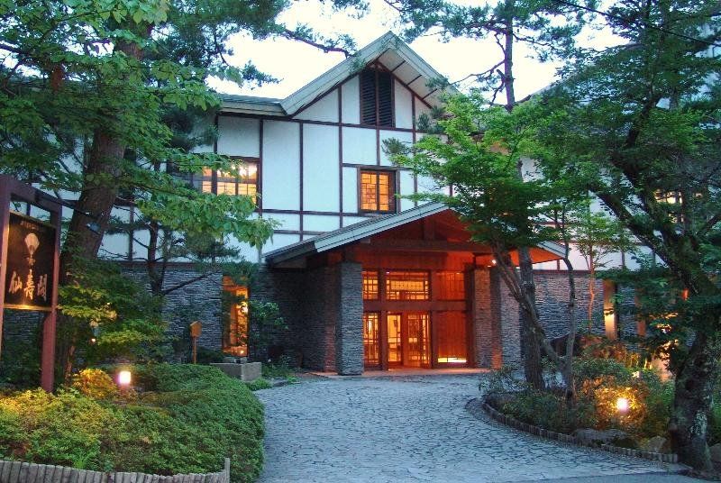 Senjukaku Hotel Yamanouchi  Eksteriør billede